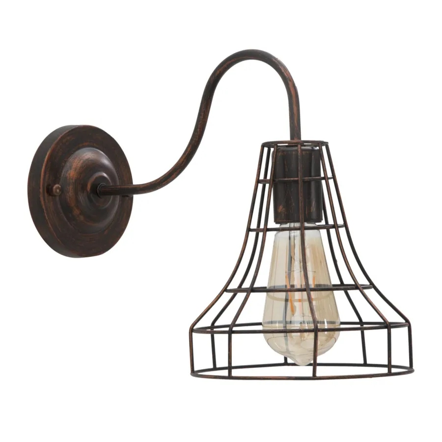 LAMPA ŚCIENNA INDUSTRY -A- 34x18x27 cm MIN 2